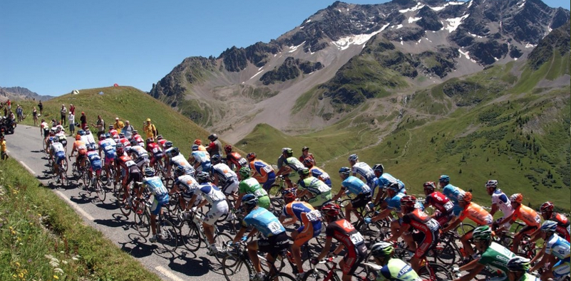 Tour de france in de Ardeche!